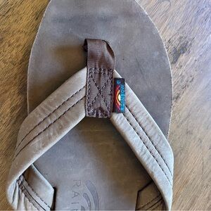 Rainbow Tan Flip-Flops